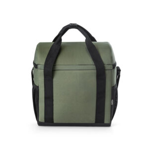 Bolsa térmica almofadada 600D ripstop em poliéster reciclado (100% rPET) - Brinde Corporativo Personalizado | Enova
