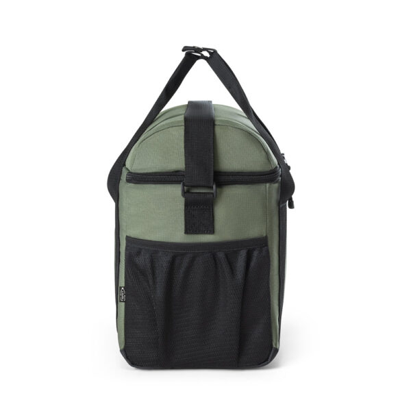 Bolsa térmica almofadada 600D ripstop em poliéster reciclado (100% rPET) - Brinde Corporativo Personalizado | Enova