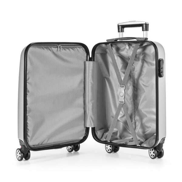 Mala de viagem executivo em ABS com interior forrado - Brinde Corporativo Personalizado | Enova