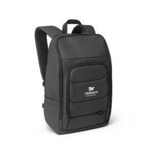 Mochila para notebook em 600D, poliéster reciclado (100% rPET), de alta densidade, com revestimento resistente à água 16" - Brinde Corporativo Personalizado | Enova