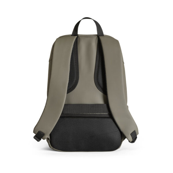Mochila para notebook em 600D, poliéster reciclado (100% rPET), de alta densidade, com revestimento resistente à água 16" - Brinde Corporativo Personalizado | Enova