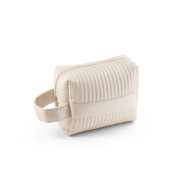 Bolsa de cosméticos em PU% (21% de PU reciclado e 30% de poliéster reciclado) - Brinde Corporativo Personalizado | Enova