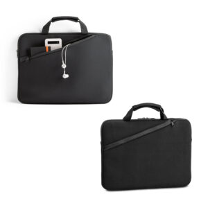 Pasta para notebook 14” em soft shell de alta densidade - Enova Brindes Personalizados