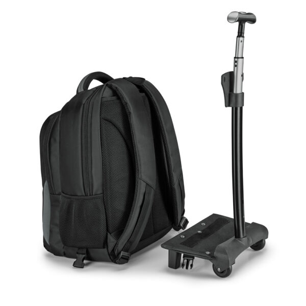 Mochila trolley para notebook 17'' em Nylon 999 impermeável - Brinde Corporativo Personalizado | Enova