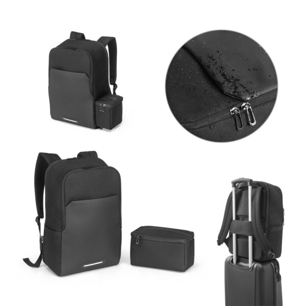 Mochila 2 em 1 com bolsa térmica incluída que permite a sua utilização em conjunto ou separado - Enova Brindes Personalizados
