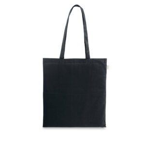 Sacola em algodão reciclado e poliéster reciclado sem tingimento (140 g/m²) - Brinde Corporativo Personalizado | Enova