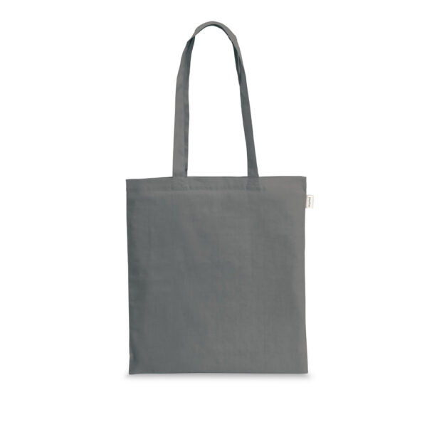 Sacola em algodão reciclado e poliéster reciclado sem tingimento (140 g/m²) - Brinde Corporativo Personalizado | Enova