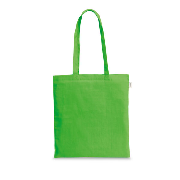 Sacola em algodão reciclado e poliéster reciclado sem tingimento (140 g/m²) - Brinde Corporativo Personalizado | Enova