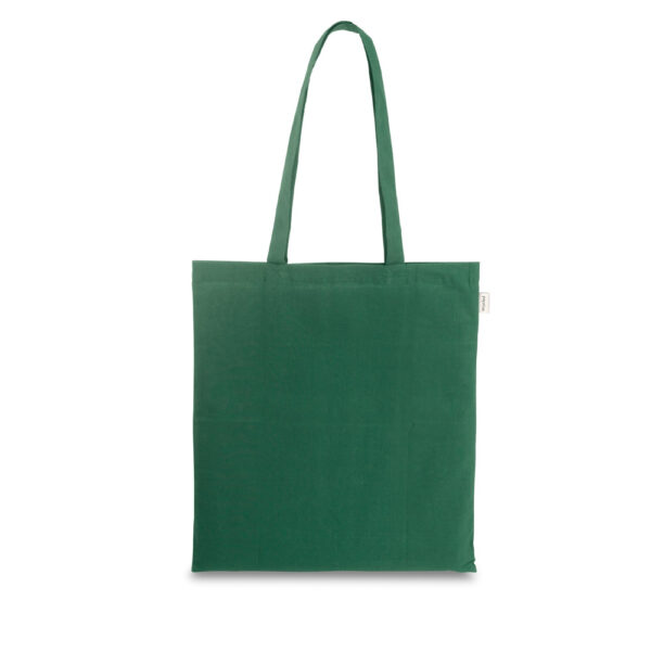 Sacola em algodão reciclado e poliéster reciclado sem tingimento (140 g/m²) - Brinde Corporativo Personalizado | Enova