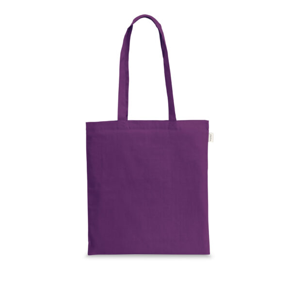 Sacola em algodão reciclado e poliéster reciclado sem tingimento (140 g/m²) - Brinde Corporativo Personalizado | Enova
