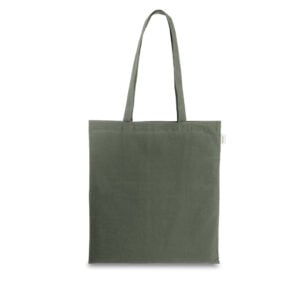 Sacola em algodão reciclado e poliéster reciclado sem tingimento (140 g/m²) - Brinde Corporativo Personalizado | Enova