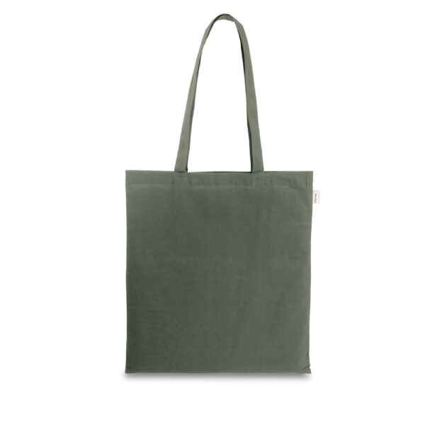 Sacola em algodão reciclado e poliéster reciclado sem tingimento (140 g/m²) - Brinde Corporativo Personalizado | Enova