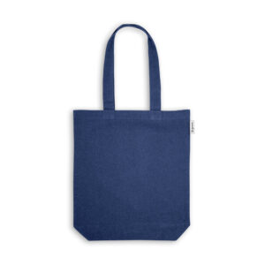 Sacola em 50% algodão, 30% algodão reciclado e 20% poliéster reciclado (220 g/m²) - Brinde Corporativo Personalizado | Enova