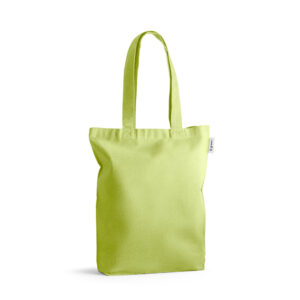 Sacola em 50% algodão, 30% algodão reciclado e 20% poliéster reciclado (220 g/m²) - Brinde Corporativo Personalizado | Enova