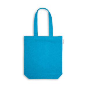 Sacola em 50% algodão, 30% algodão reciclado e 20% poliéster reciclado (220 g/m²) - Brinde Corporativo Personalizado | Enova