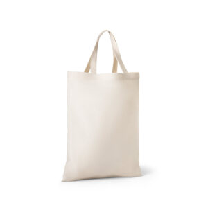 Sacola dobrável em 50% algodão, 30% algodão reciclado e 20% poliéster reciclado (140 g/m²) - Brinde Corporativo Personalizado | Enova