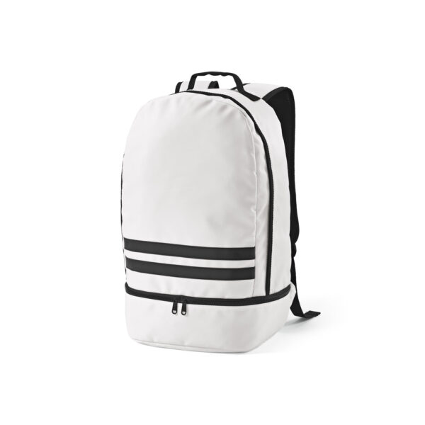 Mochila em 290T poliéster reciclado em sarja com forro em 210D poliéster reciclado - Brinde Corporativo Personalizado | Enova