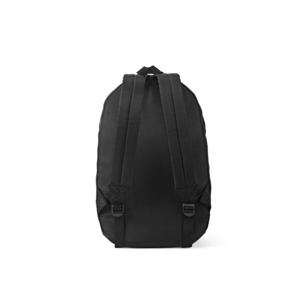 Mochila em 290T poliéster reciclado (100% rPET) em sarja com forro em 210D poliéster reciclado 15" - Brinde Corporativo Personalizado | Enova