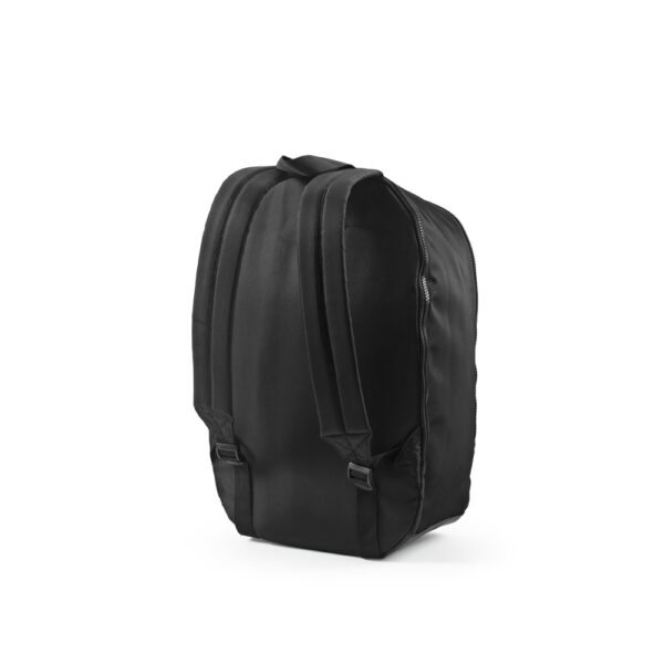 Mochila em 290T poliéster reciclado (100% rPET) em sarja com forro em 210D poliéster reciclado 15" - Brinde Corporativo Personalizado | Enova