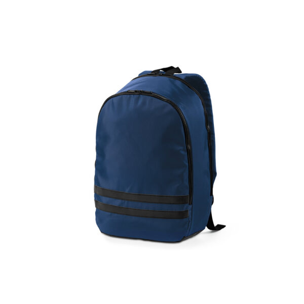 Mochila em 290T poliéster reciclado (100% rPET) em sarja com forro em 210D poliéster reciclado 15" - Brinde Corporativo Personalizado | Enova