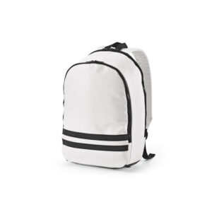 Mochila em 290T poliéster reciclado (100% rPET) em sarja com forro em 210D poliéster reciclado 15" - Brinde Corporativo Personalizado | Enova