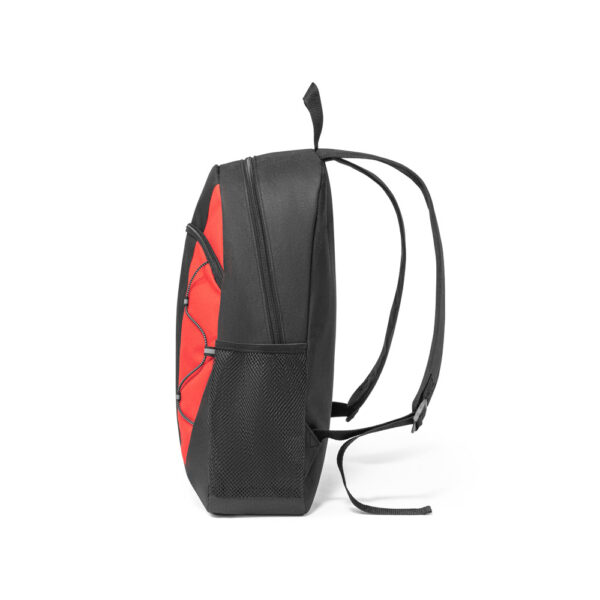 Mochila em 600D com detalhes em ripstop colorido - Brinde Corporativo Personalizado | Enova