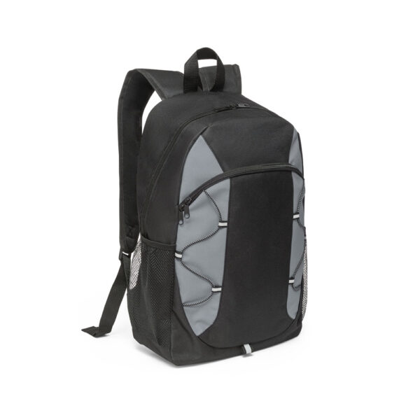 Mochila em 600D com detalhes em ripstop colorido - Brinde Corporativo Personalizado | Enova