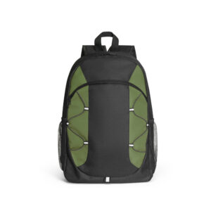 Mochila em 600D com detalhes em ripstop colorido - Brinde Corporativo Personalizado | Enova