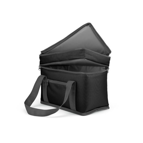 Sacola térmica em 600D poliéster reciclado (100% rPET) - Brinde Corporativo Personalizado | Enova