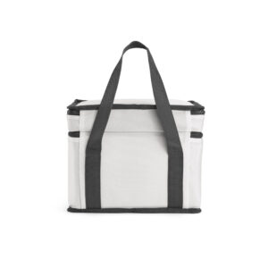 Sacola térmica em 600D poliéster reciclado (100% rPET) - Brinde Corporativo Personalizado | Enova