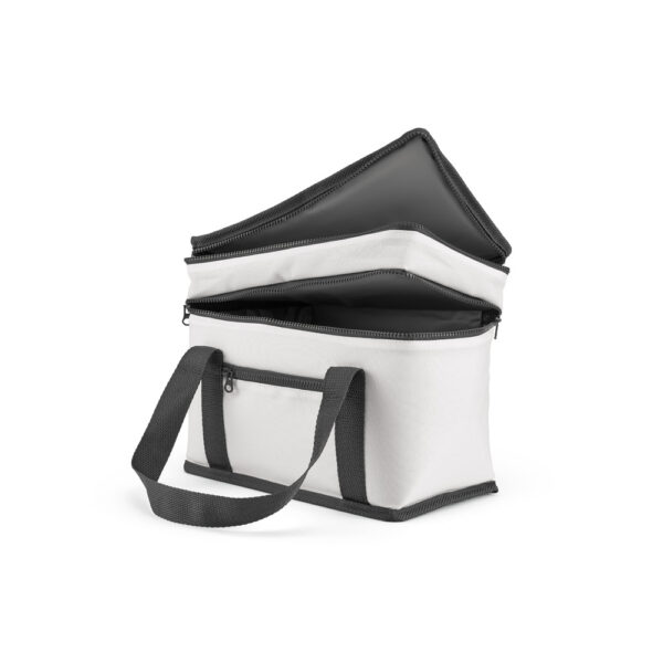 Sacola térmica em 600D poliéster reciclado (100% rPET) - Brinde Corporativo Personalizado | Enova