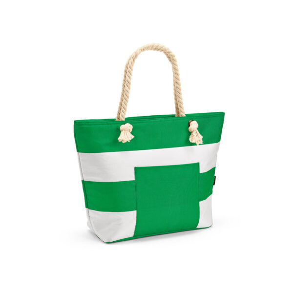 Sacola térmica em 600D poliéster reciclado (100% rPET) - Brinde Corporativo Personalizado | Enova