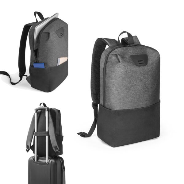 Mochila para notebook em 300D de alta densiade 2Tone com nylon 15.6″ - Enova Brindes Personalizados