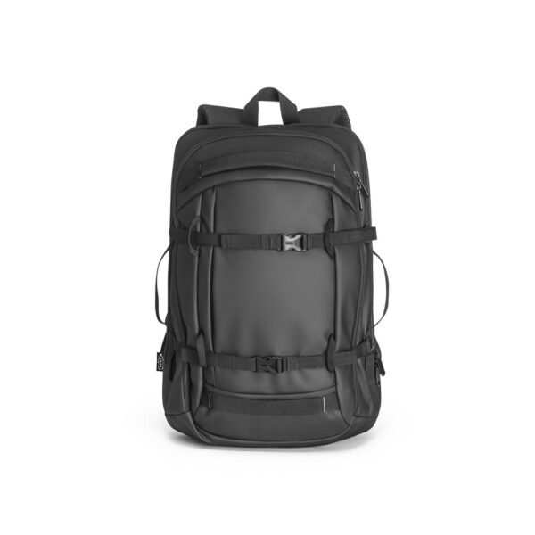 Mochila para notebook em 900D poliéster reciclado de alta densidade com revestimento resistente à agua 17'3" - Brinde Corporativo Personalizado | Enova