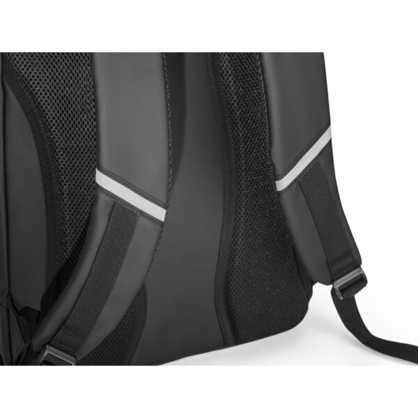 Mochila para notebook em 900D poliéster reciclado de alta densidade com revestimento resistente à agua 17'3" - Brinde Corporativo Personalizado | Enova