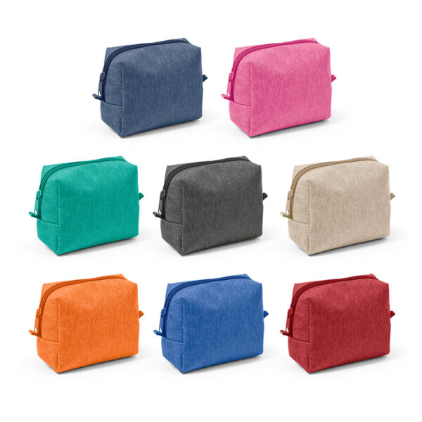 Bolsa para cosméticos em 300D de alta densidade - Enova Brindes Personalizados
