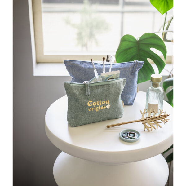 Bolsa multifunções em 70% algodão reciclado e 30% poliéster reciclado (140 g/m²) - Brinde Corporativo Personalizado | Enova