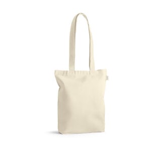 Sacola em algodão reciclado (140 g/m²) - Enova Brindes Personalizados