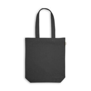 Sacola em 70% algodão reciclado e 30% poliéster reciclado (220g/m²) sem tingimento - Brinde Corporativo Personalizado | Enova