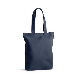 Sacola em 70% algodão reciclado e 30% poliéster reciclado (220g/m²) sem tingimento - Brinde Corporativo Personalizado | Enova