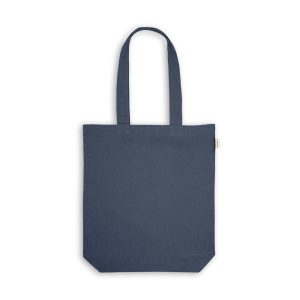 Sacola em 70% algodão reciclado e 30% poliéster reciclado (220g/m²) sem tingimento - Brinde Corporativo Personalizado | Enova