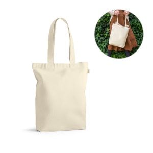 Sacola 100% algodão reciclado (220 g/m²) - Enova Brindes Personalizados