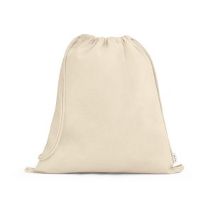 Sacola tipo mochila em 100% algodão reciclado (180 g/m²) - Brinde Corporativo Personalizado | Enova