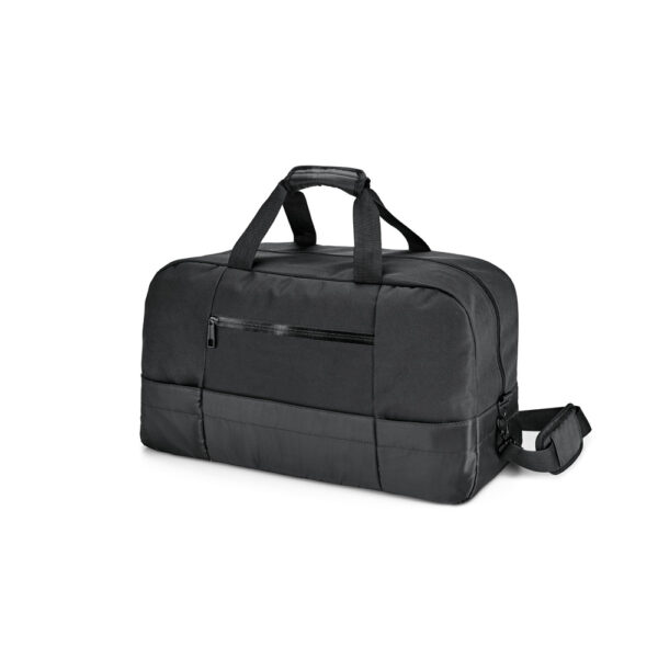 Bolsa esportiva executivo em 840D jacquard e 300D e interior forrado - Brinde Corporativo Personalizado | Enova