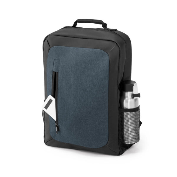 Mochila para notebook 15'6'' em 600D de alta densidade e 600D com revestimento resistente à água - Brinde Corporativo Personalizado | Enova
