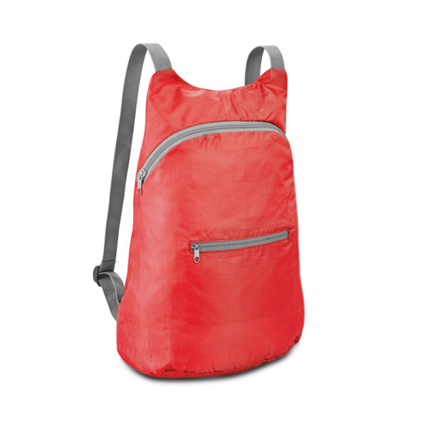 Mochila dobrável em 210D ripstop - Brinde Corporativo Personalizado | Enova
