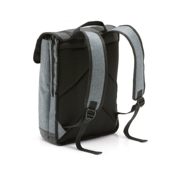 Mochila para notebook 17'' m 600D de alta densidade e tarpaulin - Brinde Corporativo Personalizado | Enova
