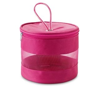 Bolsa de cosméticos em microfibra - Brinde Corporativo Personalizado | Enova