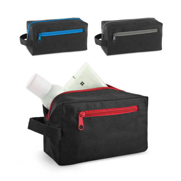 Bolsa de cosméticos em 600D - Enova Brindes Personalizados