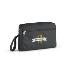 Bolsa de comésticos em 300D - Brinde Corporativo Personalizado | Enova